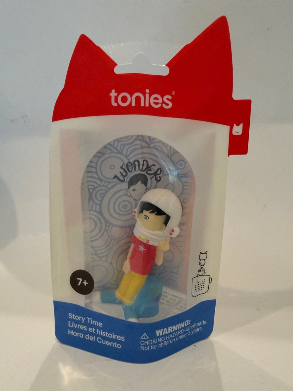 NWT Tonies Wonder Storytime Figure - Red, Yellow, Blue